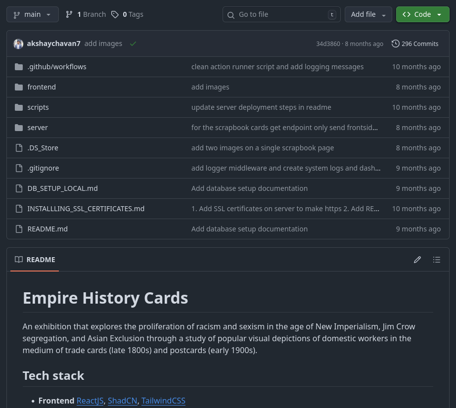 Digital Humanities Project project preview